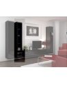 cama meble Witryna VIGO szkło'180' 180/40/30 czarny/czarny poł - nr 10