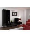 cama meble Witryna VIGO szkło'180' 180/40/30 czarny/czarny poł - nr 19
