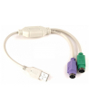 ADAPTER USB -> 2x PS/2 (USB A-M -> 2x 6PIN F) - nr 7