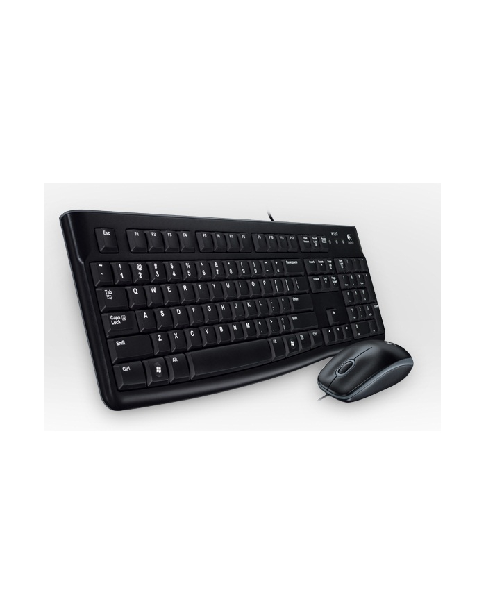 Klawiatura + mysz LOGITECH MK120 Desktop (920-002563) US, USB, czarna główny