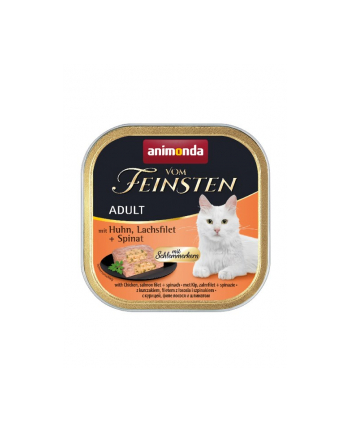 ANIMONDA Vom Feinsten Classic Cat smak: kurczak  łosoś + szpinak 100g