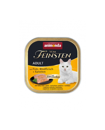 ANIMONDA Vom Feinsten Classic Cat smak: indyk  wołowina + marchewka 100g