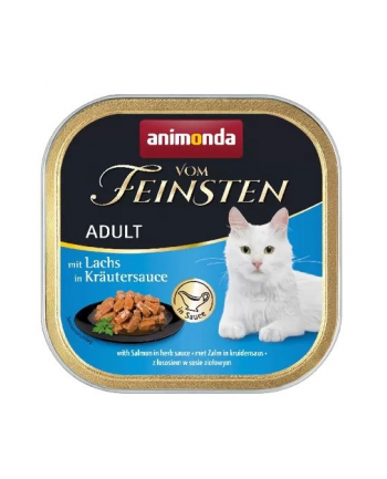 ANIMONDA Vom Feinsten Classic Cat smak: łosoś w ziołowym sosie 100g