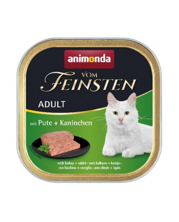 ANIMONDA Vom Feinsten Classic Cat smak: indyk i królik 100g