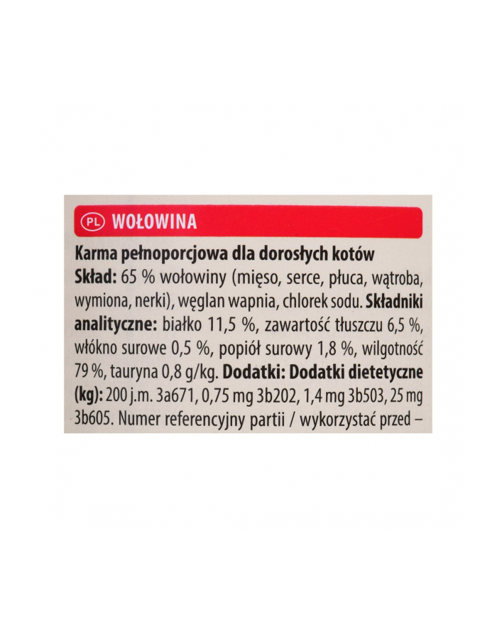 ANIMONDA Carny Adult smak: wołowina 400g główny