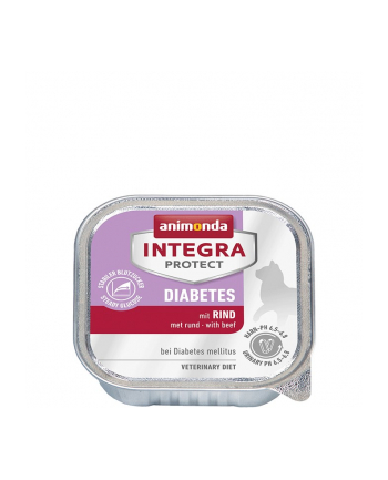 ANIMONDA Integra Protect Diabetes dla kota smak: wołowina - tacka 100g