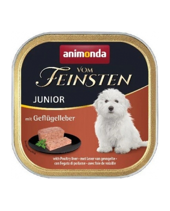 ANIMONDA Vom Feinsten Junior smak: wątróbka drobiowa 150g