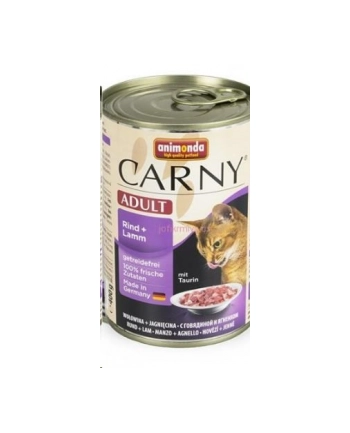 ANIMONDA Carny Adult smak: wołowina i jagnięcina 400g nr 2