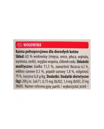 ANIMONDA Carny Adult smak: wołowina 400g nr 1