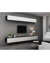 cama meble Szafka RTV VIGO '140' 30/140/40 czarny/biały połysk - nr 28