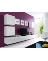 cama meble Szafka RTV VIGO '180' 30/180/40 biały/ biały połysk - nr 7