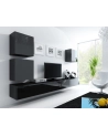 cama meble Witryna VIGO kwadrat 50/50/30 czarny/czarny połysk - nr 3