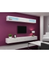 cama meble Witryna VIGO '90' pełna 90/35/32 biały/biały połysk - nr 24
