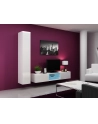 cama meble Witryna VIGO pełna'180' 180/40/30  biały/biały poł - nr 2