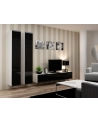 cama meble Witryna VIGO pełna'180' 180/40/30 biały/czarny poł - nr 11