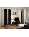 cama meble Witryna VIGO pełna'180' 180/40/30 biały/czarny poł - nr 13