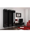 cama meble Witryna VIGO pełna'180' 180/40/30 czarny/czarny poł - nr 21