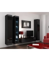 cama meble Witryna VIGO pełna'180' 180/40/30 czarny/czarny poł - nr 23
