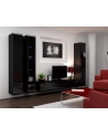 cama meble Witryna VIGO pełna'180' 180/40/30 czarny/czarny poł - nr 2