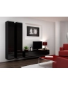 cama meble Witryna VIGO pełna'180' 180/40/30 czarny/czarny poł - nr 34