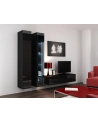 cama meble Witryna VIGO pełna'180' 180/40/30 czarny/czarny poł - nr 36