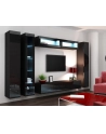 cama meble Witryna VIGO pełna'180' 180/40/30 czarny/czarny poł - nr 3
