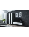 cama meble Witryna VIGO pełna'180' 180/40/30 szary/biały poł - nr 27