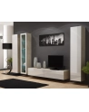 cama meble Witryna VIGO pełna'180' 180/40/30 sonoma/biały poł - nr 12