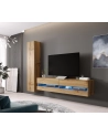 cama meble Witryna VIGO pełna'180' 180/40/30 dąb wotan - nr 4