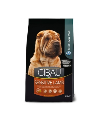 FARMINA CIBAU Sensitive Lamb Medium/Maxi - sucha karma dla psa - 12kg + 2kg GRATIS nr 2