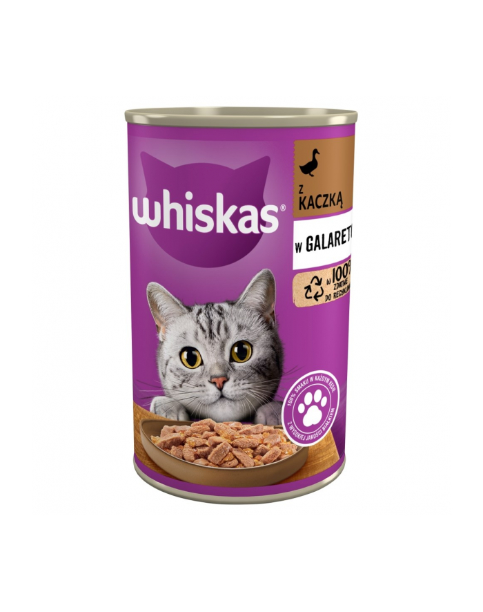 WHISKAS Adult Kaczka - puszka 400g główny