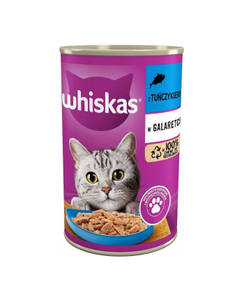 WHISKAS Adult Tuńczyk - puszka 400g