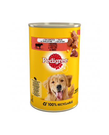 PEDIGREE Wołowina w galaretce 400g