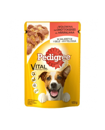 PEDIGREE Wołowina w galaretce 100g