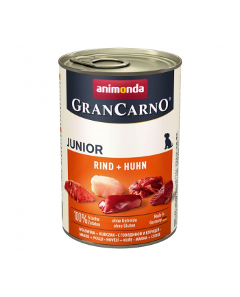 ANIMONDA Grancarno Junior smak: wołowina i kurczak 400g