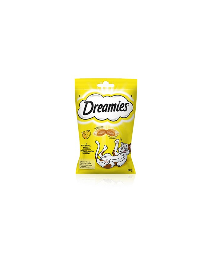 DREAMIES z żółtym serem 60g główny