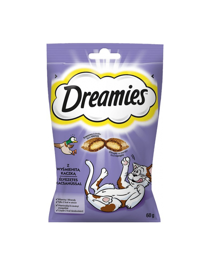 DREAMIES z kaczką 60g główny