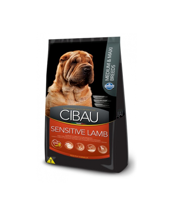 FARMINA CIBAU Sensitive Lamb Medium/Maxi - sucha karma dla psa - 12kg + 2kg GRATIS