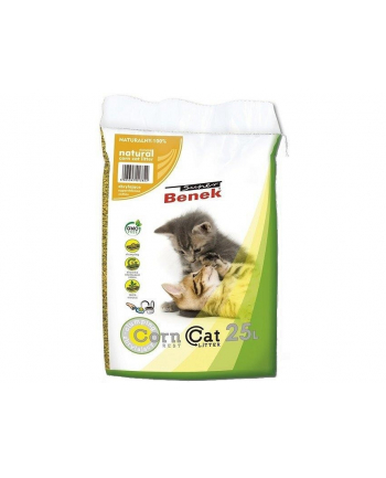 CERTECH Super Benek Corn Cat - żwirek kukurydziany zbrylający 25l