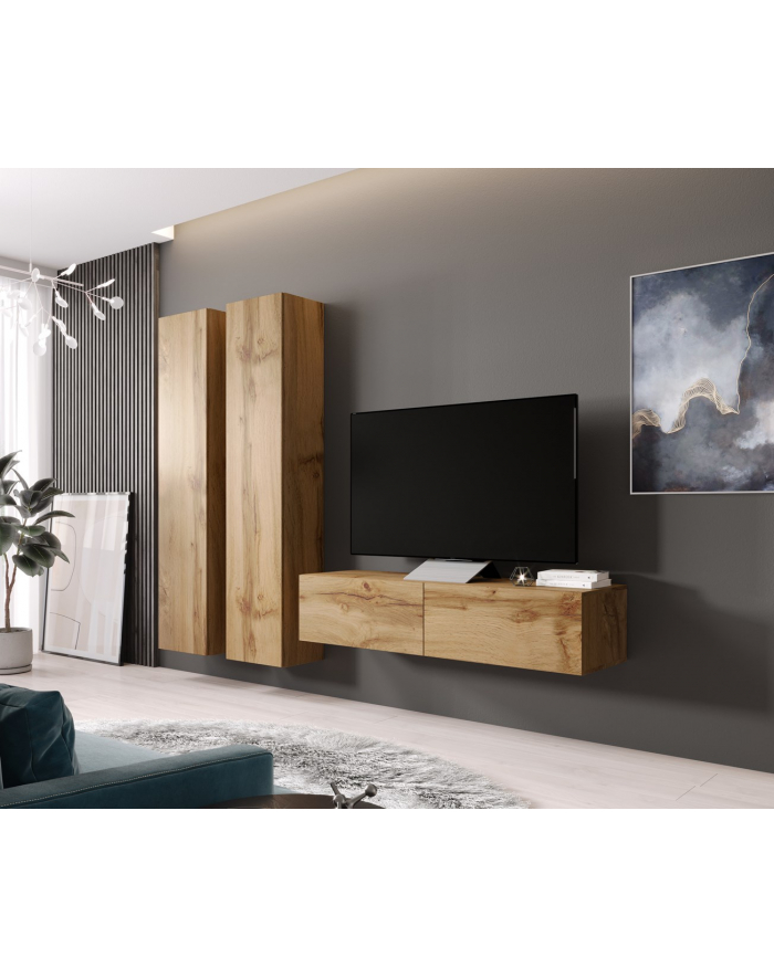 cama meble Zestaw VIGO 9 dąb wotan główny