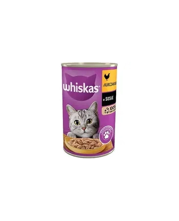 WHISKAS Adult Kurczak - puszka 400g