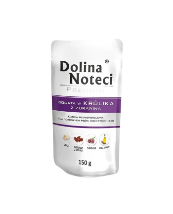 dolina noteci DNP Bogata w królika z żurawiną 150g