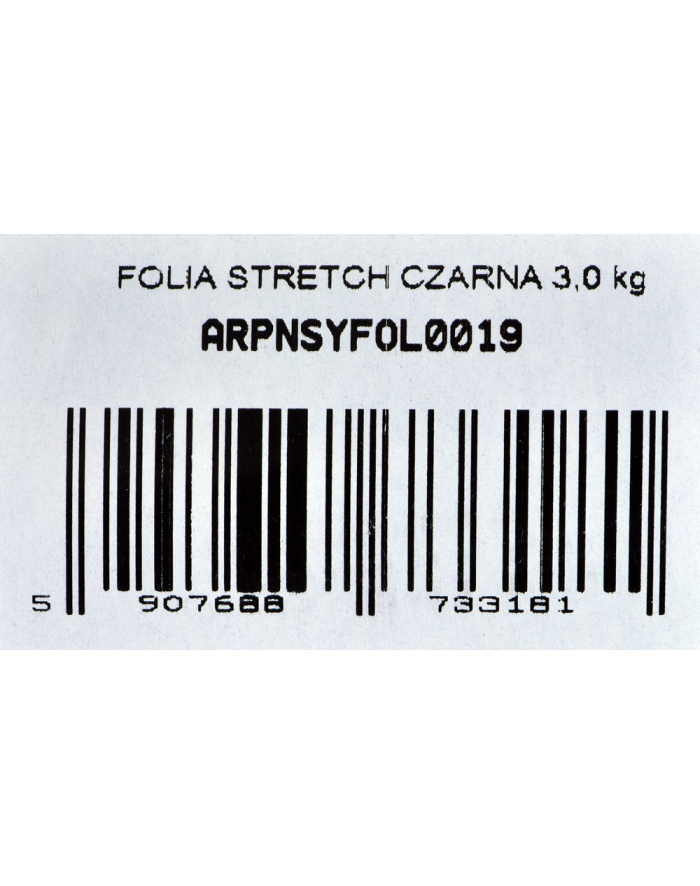 nc system FOLIA STRETCH CZARNA 3 KG główny