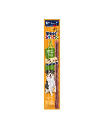 VITAKRAFT Beef Stick menu - kabanos dla psa z warzywami 12g