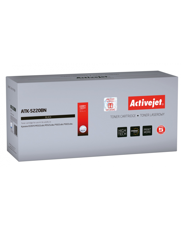 Activejet toner do Kyocera TK-5220K  new ATK-5220BN główny