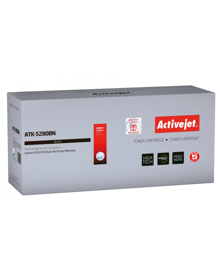 Activejet toner do Kyocera TK-5280K new ATK-5280BN główny