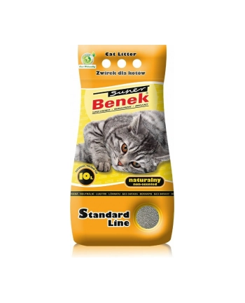 CERTECH Super Benek Standard Naturalny - żwirek dla kota zbrylający 10l nr 1