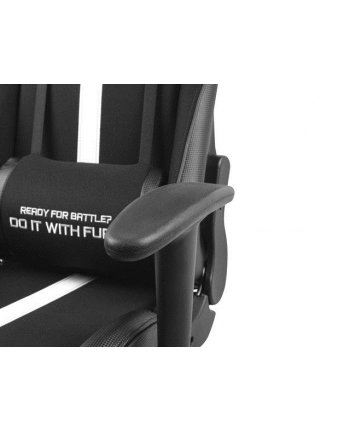 natec Fotel dla graczy Fury Avenger XL Czarno-biały nr 1