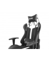 natec Fotel dla graczy Fury Avenger XL Czarno-biały - nr 36