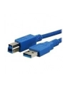 Kabel USB 3.0 MediaRange MRCS149 AM/BM, 3m, niebieski - nr 6